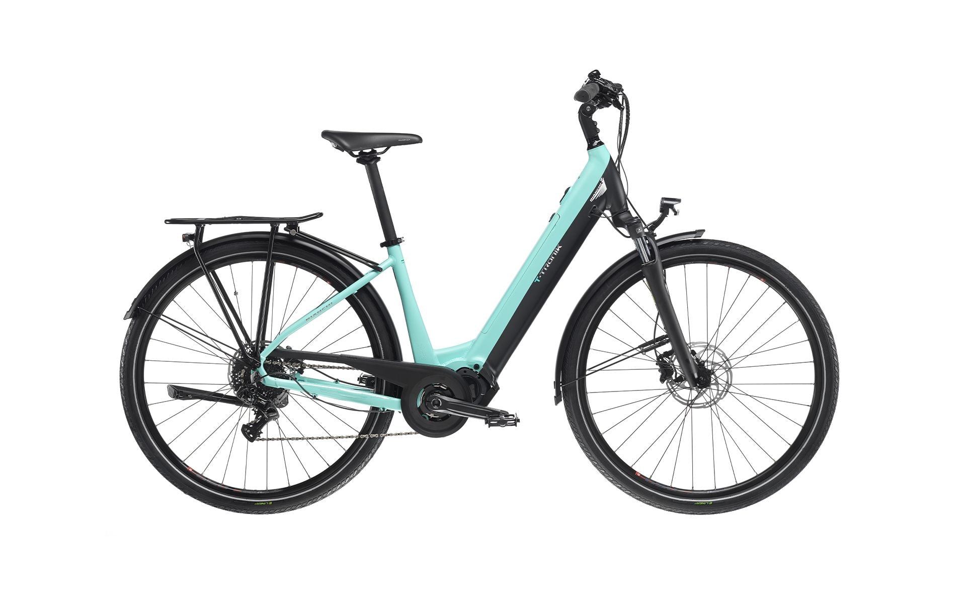 bianchi e bike trekking Bianchi T-Tronik C-TYPE Shimano 6100 417WH E-Trekking Bicycle