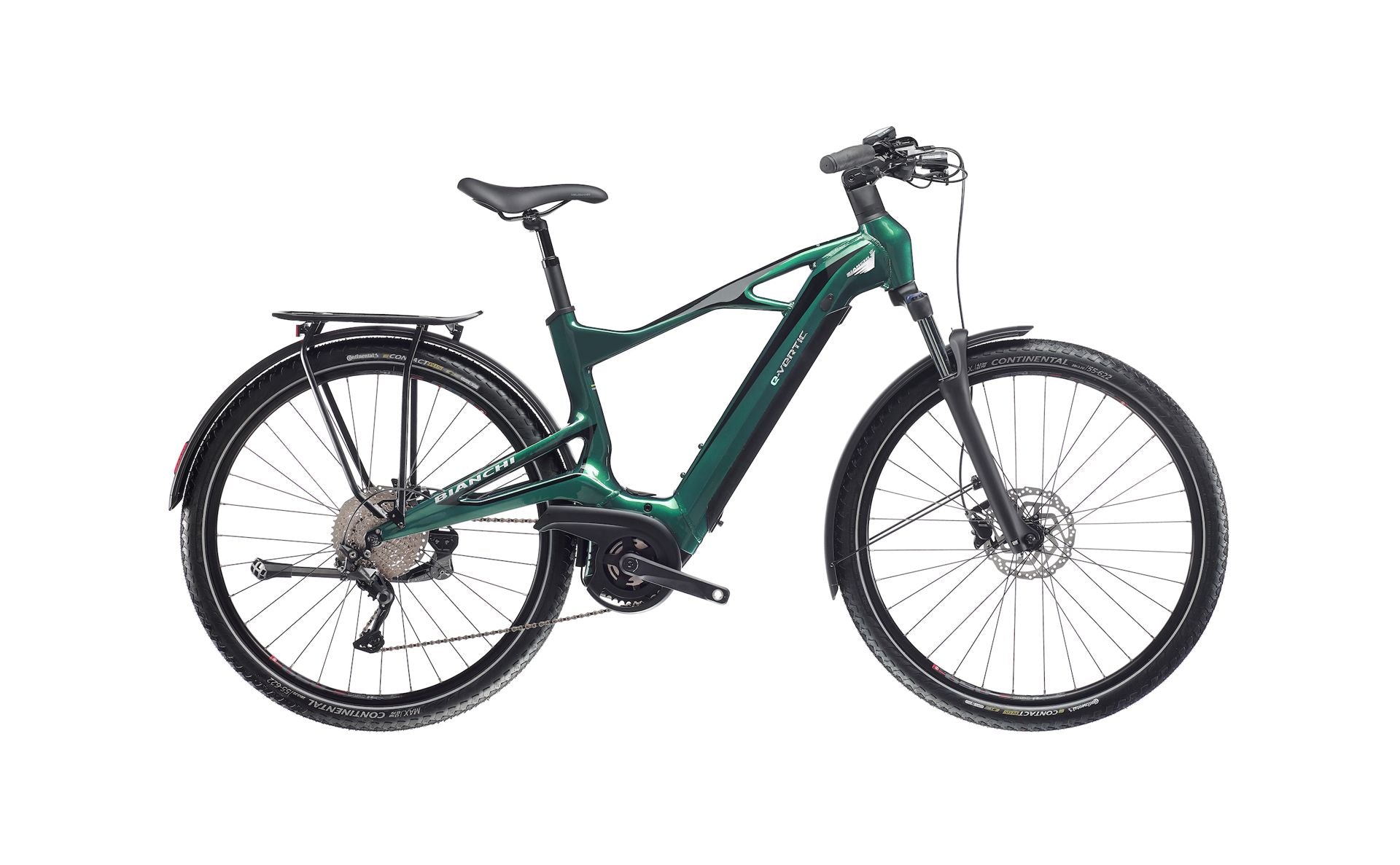 e-bike trekking bianchi L / Emerald Green