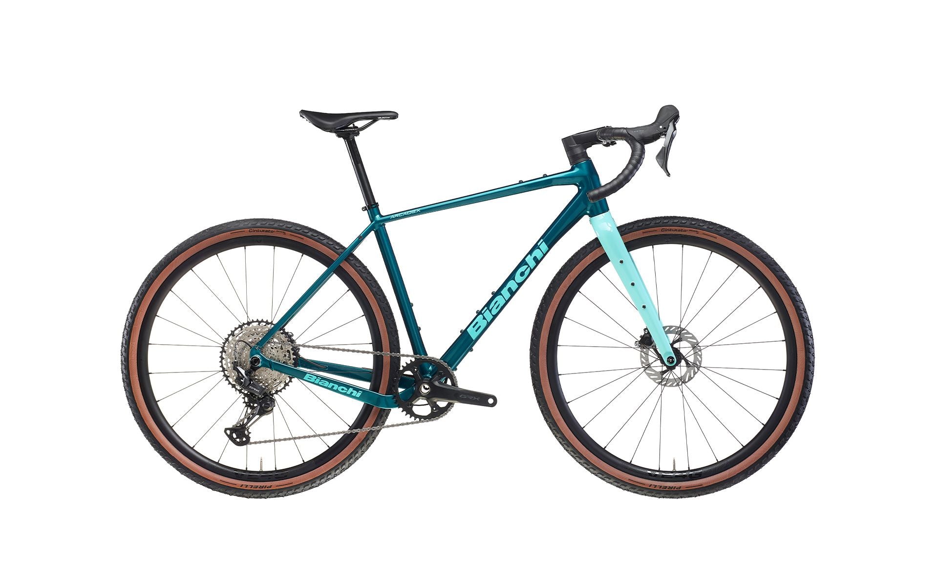 Bicicletta da gravel Bianchi Arcadex Al GRX 610/822