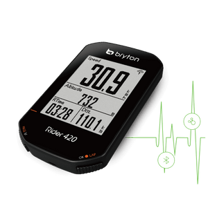 BRYTON RIDER 420T CAD AND HRM GPS CYCLE COMPUTER