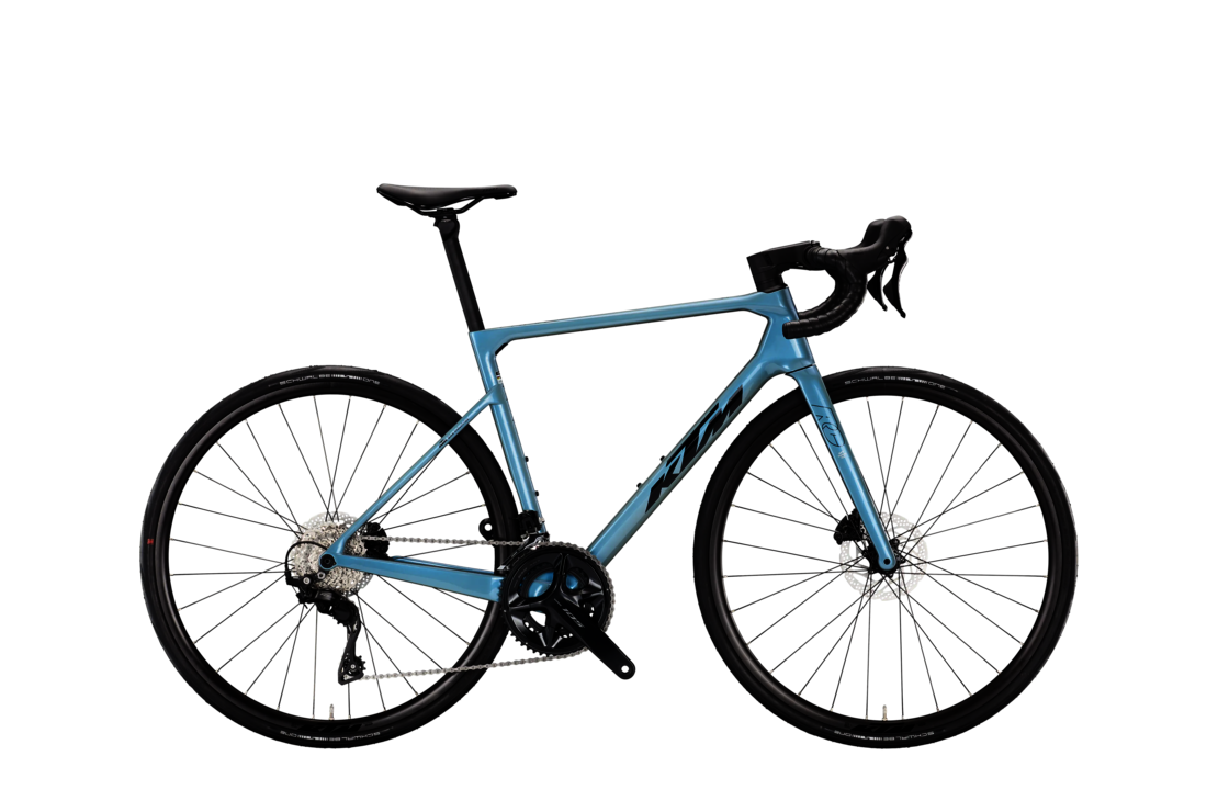 Manubrio Bullhorn In Carbonio 31.8 Mm Per Bici Da Strada Triathlon 40 Cm Blu - Foto 2